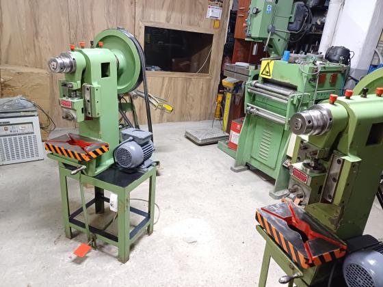 5 TON ARKADAN VOLANTLI EKSANTRİK PRES